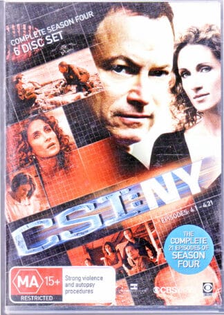 CSI: NY - complete season 4 - dvd