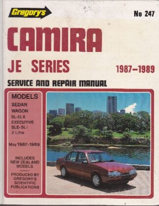 Camira JE Series - service & repair manual - hb