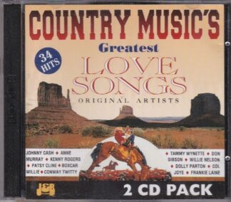 Country Music's Greatest Love Songs - double cd
