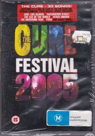 Cure - Festival 2005 - dvd   NEW