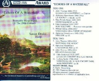 Susan Drake - Echoes of a Waterfall - cass