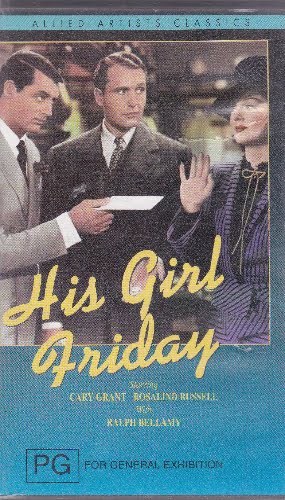 His Girl Friday - vhs