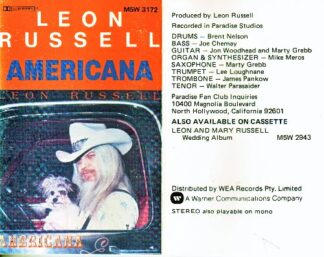 Leon Russell - Americana - cass