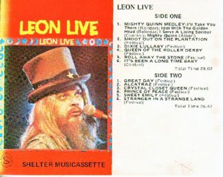 Leon Russell - Leon Live - cass
