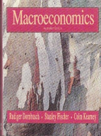 Macroeconomics  - Australian edition - Dornbusch + - sc