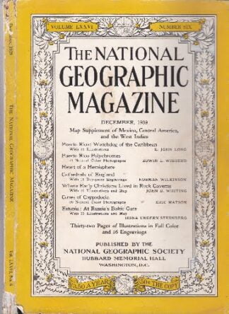 National Geographic - vol 76 #6 - Dec 1939 - mag