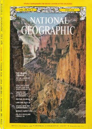 National Geographic - vol 154 #1 - July 1978 - mag