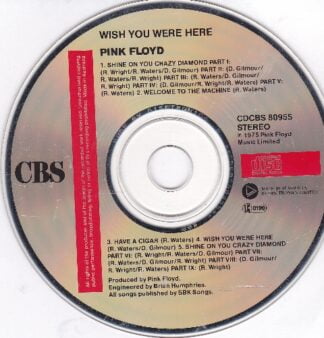 Pink Floyd - Wish You Were Here - cd
