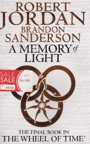 Robert Jordan / Brandon Sanderson - A Memory of Light - sc  *Signed*