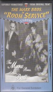 Marx Bros in Room Service - vhs
