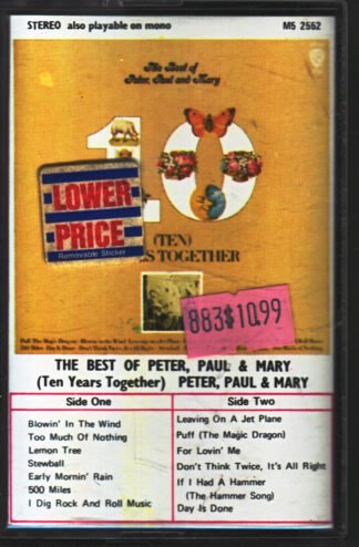 Peter, Paul and Mary - 10 Years Together - cass