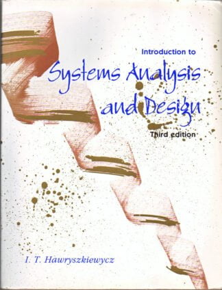 Introduction to Systems Analysis and Design - IT Hawryszkiewycz - sc