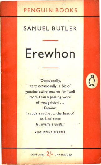 Samuel Butler - Erewhon - pb