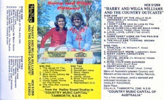Harry and Wilga Williams / Country Outcasts - cass