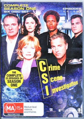 CSI: Complete Season One - 6 dvds