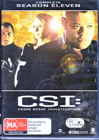 CSI: Complete Season Eleven - 6 dvds
