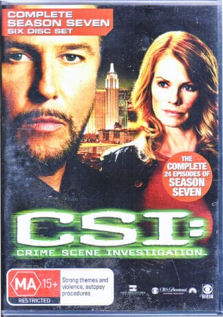 CSI: Complete Season Seven - 6 dvds